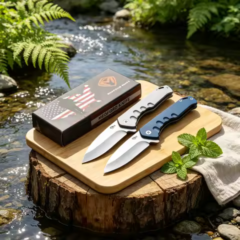 Medford EDC Personalized Mini Folding Knife High-Hardness D2 Steel Blade Ball Bearing Structure Camp