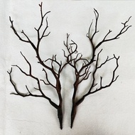Handmade Fake Tree Branch Ornamental Decoration Bifurcated Dry Branch Artificial Floristry Material 