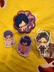 Free! 男子游泳部 Rei 徽章 掛件