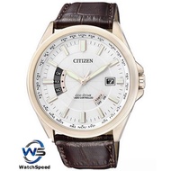 Citizen Eco-Drive CB0018-01A CB0018-01 Solar Brown Leather 100M Men's Watch