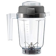 Cawan Bekas Pengadun, Bekas Blender, Cawan Bekas Blender Plastik Jernih untuk Vitamix 32OZ, Penghant