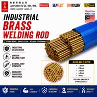 Brass Welding Rod 1.6mm, 2mm, 3mm, 4.5mm, 6mm Brazing Rod Copper Brass Gas Welding Rod 1m length 5kg