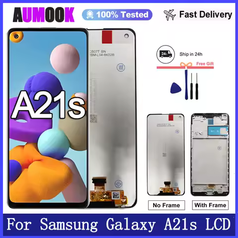 6.5" Display For Samsung Galaxy A21s LCD Display Touch Screen Digitizer Assembly For Samsung A21s A2