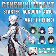 Genshin impact ID【Fast delivery】[2024]Arlecchino+other characters combination low AR