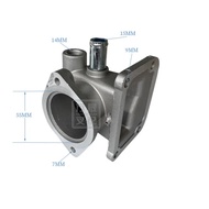 Engine Thermostat Cover Thermostat Seat For Isuzu C240