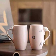 Hand-Pinched Flower Mug Milk Cup Drinking Coffee Cup Office Drinking Cup Household Office Cup Creati