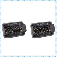 [R Q M U] 2X 50A XT30 (2+2) Power Distribution Board Support CAN Protocol 5-Channel Output for Robot