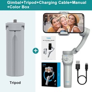 M02 3-Axis AI Gimbal Stabilizer Cell Phone Selfie Tripod with Detachable Remote for Android Smartph