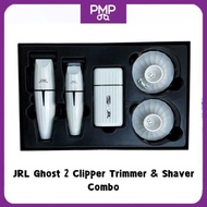 JRL PROFESSIONAL Ghost Collection 2 HAIR CLIPPER, TRIMMER, SHAVER BUNDLE combo set