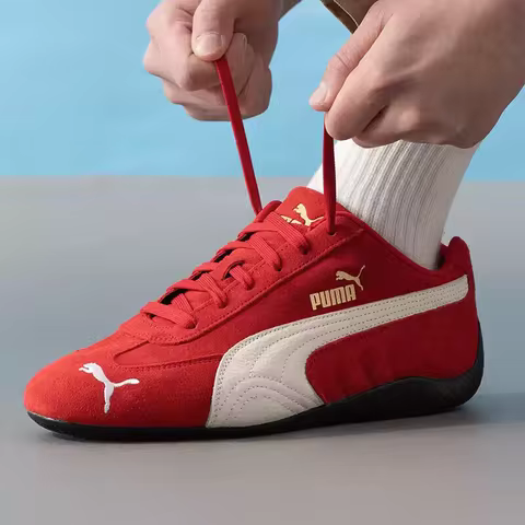 PUMA Speedcat OG Low-Top Lifestyle Casual Shoes for Men and Women - Thin Sole Snug Fit Lightweight -