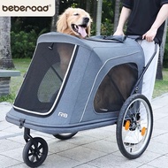 BEBEROAD R8 | One-Click Fold Pet Stroller 60KG MAX