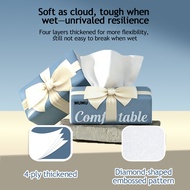 MUMU Air-Cushion Deluxe Comfort Thick Tissue Paper 4-Ply (400 Sheets x 20 Packs)