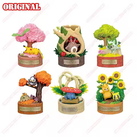 Pokemon Original Animation Comic Game Peripheral Toys Boxed Gacha Little Tale of Forest Anime Action