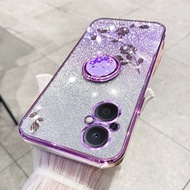 OPPO RENO 8 T 8T 5G 7Z 8 Z 8Z 5G Case with Ring Holder OPPO RENO 5 6 5G Bling Phone Case Camear Protector back cover new design for girls women luxury