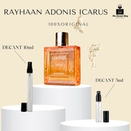 [DECANT] Rayhaan Adonis Icarus Edp 5ml & 10ml Tester Perfume