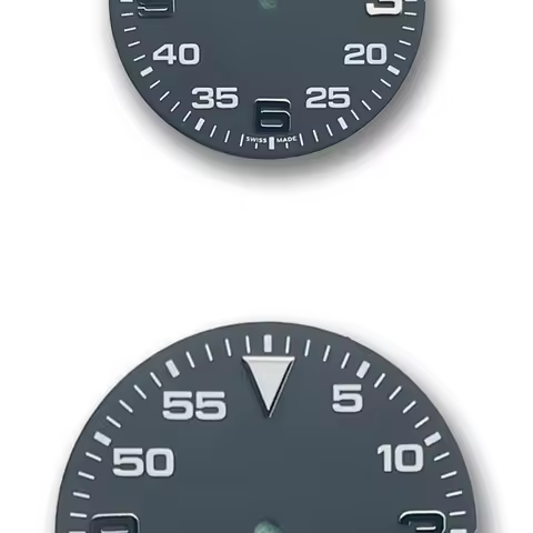 28.5mm/31mm No logo Sterile Pilot Sky Matte Watch Dial Suitable for Seiko NH36/4R Automatic Movement