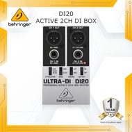 BEHRINGER ULTRA DI DI20 - Active 2 Channel DI Box/Splitter
