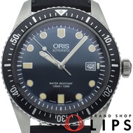 Oris Divers 65 自動機械錶 42mm 01 733 7720 4054-07 4 21 18 帶盒保固 不鏽鋼/橡膠錶帶 男士腕錶 黑色拋光 成色極佳 [二手]