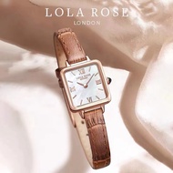 Lola Rose Retro Small Square Watch Swiss Movement Women Watch Fashion Waterproof Quartz Watches