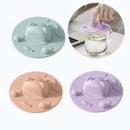 CuteCupCovers&TeaBagHolder,3Pcs4InchReusableAnti-DustDrinkLidsforMugsandTeaCups,FoodGradeHotBeverage