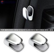 DREAMFOREST 2Pcs Car B Pillar Hook Interior Window Cover Trim For Mercedes Benz E CLS S Class W212 W