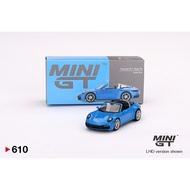 Mini GT 610 Porsche 911 Targa 4S Shark Blue