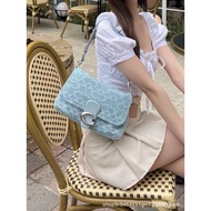 C0A ** Original Label 1: 1 Denim Denim Channel Bray Underarm Bag Large Capacity Shoulder Bag Diagona