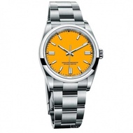 Fashion Men Watches Fruit Color Stainless Steel Casual Business Quartz Wristwatch K2I4