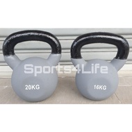Neoprene Kettlebell 16kg and 20kg / Neoprene coated Cast Iron Kettlebell 16kg 20kg 🌟DURABLE AND QUAL