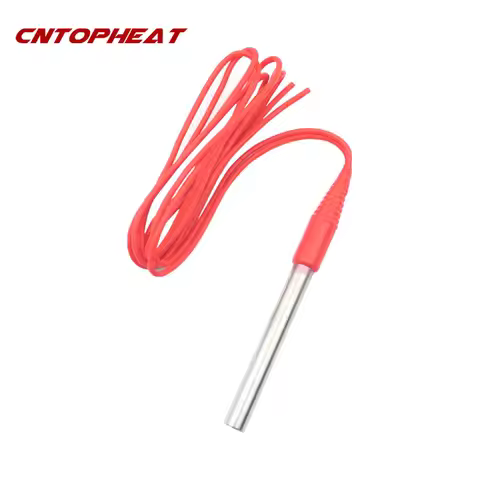 DC 12v 24V 36V 48V 60V 72V Cartridge Heater With 1M Water Proof Cable Tubular Heating Element Immers