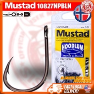 Mustad 10827NPBLN Hoodlum Livebait Mata kail Hook