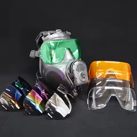 Upgraded 2MM Tactical Goggle Lens Fit ZL4 ZL6 M50 FM53 FM54