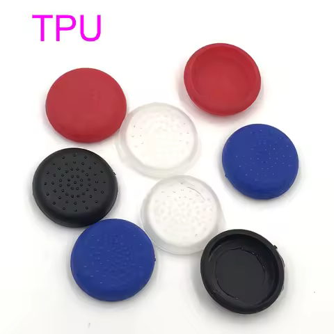 100 PCS TPU Joystick Grips cap For PS4 Controller Silicon Thumb Stick Cap Joystick Grips Cover For P