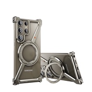 OATSBASF Z Case  เคสโทรศัพท์โลหะสําหรับ Samsung Galaxy S25 Ultra /S24 Ultra/ S24 กรอบถุงลมนิรภัยกันก