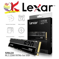 LEXAR NM620 PCIe GEN3x4 M.2 2280 NVME SSD 256GB/512GB/1TB INT SSD INTERNAL SOLID STATE DRIVE - SPEED