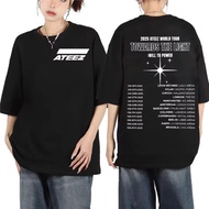 COD Ateez World Tour 2025 Graphic T Shirt Men Women Harajuku Kpo V9XZ