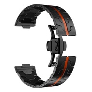 สายนาฬิกาสำหรับ Huawei Watch Fit 4 Pro สายนาฬิกาข้อมือโลหะ อุปกรณ์เสริม สายรัดข้อมือ huawei watch fi