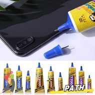 PA-HOME Universal Adhesive, Transparent Black T8000 B7000 E8000 T7000 Repair Border Glue, Traceless 