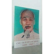 3D photo of Uncle Ho and Uncle Giap