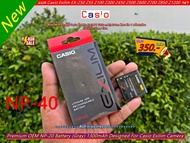 Casio NP-40 Battery EX-FC100 EX-FC150 EX-FC160S Exilim EX-Z400 EX-Z500 EX-Z850 Exilim Zoom EX-Z55 EX