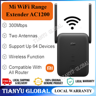 【SG READY STOCK】 New Global Version Xiaomi WiFi Range Extender AC1200 2.4GHz And 5GHz Band 1200Mbps Wi-Fi Signal Amplifier Mi Wireless Router