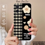 Case OPPO A36hp A76/ A96/ - OPPO A76 Softcase A96/ A36 Flower Motif - Silicone OPPO A76hp - OPPO A36