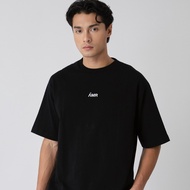AMR DE SAISON (AIMER)-Mini Logo T-shirt in Black T Shirt Baju T Shirt Perempuan