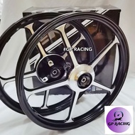ENKEI FG505 YAMAHA Y125 Y125ZR 125ZR SPORT RIM HITAM WITH BEARING  505 READY STOCK