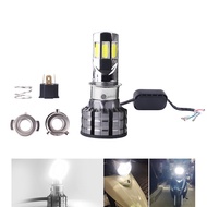 H4 h7 Motorcycle Headlight Led Motor Headlamp AC/DC 8-80V 40W 80W Motorbike Headlight M6-D M06E