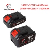 Topwire Baterai Aksesori Mesin Pemotong Rumput 188VF/288VF/388VF Pengisi Daya Pemotong set