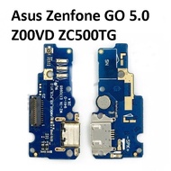 Asus ZenfoneGo Zenfone GO 5.0 Z00VD ZC500TG  USB Charging Data Port Mic Handsfree Earphone Flex Cabl
