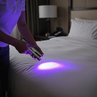 (COD) Protable UV Flashlight 365 NM Ultraviolet Testing Lamp For Cat Dog Testing Pet Stain And Bed B