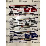 Moritaka 125zr sticker /125zr stripe silver robot / biru robot /125zr silver robot/125zr biru robot