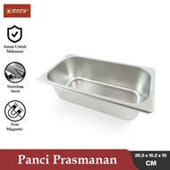 Rosh Buffet Pan 26.5 X 16.2 Cm Stainless Gastronom Food Pan Ros-Pr-Gp1
